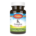 Carlson Labs K Complete Softgels, 90 Contagem
