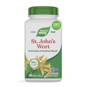Nature's Way St. John's Wort Herb, Promove um Outlook positivo*, 700 mg por 2 Capsule Serving, Projeto não-GMO verificado, Vegan, 180 Cápsulas (Packaging May Vary)