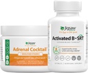 Pacote de Saúde do Jigsaw - Cocktail Adrenal, 60 Servings (Jar) e Ativado B w/SRT, 120 Comprimidos