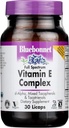 BlueBonnet Full Spectrum Natural Vitamina E Cápsulas Líquidas Complexos, contagem de 30 (743715006003)