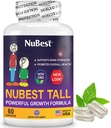 NuBest Tall □ Apoiar a força óssea, Saúde óssea, Imune melhorada e bem-estar do corpo inteiro com cálcio, colagénio e ervas para idades 5+ e adolescentes