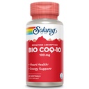 SOLARAY Bio CoQ-10 100 mg – Absorção melhorada – Vitaminas A & E – Suporte energético saudável para coração e celular (60 CT)