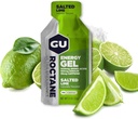 Gu Energy Roctane Ultra Endurance Energy Gel, Nutrição Desportiva On-The-Go para Correr, Bicicleta, Caminhadas ou Esqui, Cal Salgada, 24-Count