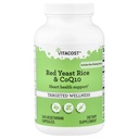 Vitacost Red Yeast Rice & CoQ10 com Niacin Sem Flush -- 240 Cápsulas Vegetarianas