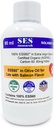 SES Research C60 para animais de estimação em Oliva Extra Virgem Orgânica com sabor de salmão - Pets Suplemento Alimentar - Suplemento Antioxidante - Solvente Grátis - Immunity Booster - Imsts Energy & Mood - Focus - 90ML
