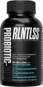RLNTLSS - Probiótico 60 bilhões UFC - 4 mistura de strain - Suplemento Premium - Homens e mulheres - Prateleira Estável Cápsula Probiótico - Probiótico e Prebiótico - (60 garrafa de contagem)