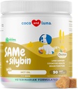 O mesmo para cães - 90 mastigação suave - S-Adenosyl-L-Metionina, Suplemento de fígado - Saúde do cérebro, Promove suporte cognitivo, suporte ao fígado (mesmo e Silybin mastigação macia)