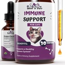 Suporte Imune para Gatos - Ajuda a Apoiar um Sistema Imune Saudável - Booster Imune Gato - Suporte Imune Gato - Suplemento Imune Gato - Suporte Imune Gato - Suplemento Imune Gato - Suplemento Imune Gato - Suplemento Imune Gato - 1 fl oz
