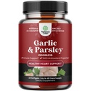 Concentrado Alho Odorless Softgels - Extrato de Salsa & Suplementos de Alho Envelhecido para a Saúde Circulatória, Digestão, Suporte Imune e Detox Fígado - Salsa Softgels para Suporte Gut - 60 Ct