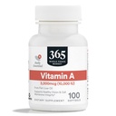 365 by Whole Foods Market, Vitamina A 10.000 UI, 100 CT