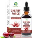 Cherry Force Suplemento Tart Cherry Extrair Rico em Fitonutrientes Natureza Tart Cherry Totalmente Absorvido Tart Cherry Juice Concentrado