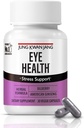 JUNG KWAN JANG Eye Health Support com Bilberry (166mg) e American Ginseng (143mg) para cuidados de visão, deformação ocular reduzida, suporte cognitivo, 30 cápsulas para homens e mulheres