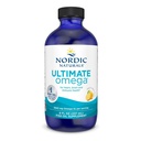 Nórdico Naturals Ultimate Omega Liquid, sabor limão - 8 oz - 2840 mg Omega-3 - Suplemento de óleo de peixe de alta potência com EPA & DHA - Promove a saúde do cérebro e coração - Não-GMO - 48 Servings