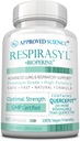 Aprovado Science® Respirasil - Suporte Pulmão e Respiratório - com Quercefit, Vitaminas A,C,D, BioPerine - 60 Cápsulas - Made in the USA