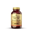 Solgar Vitamina C 1000 mg com Rose Hips, 250 Comprimidos - Antioxidante e Imune Suporte - Saúde geral - Suporta pele saudável & articulações - Não-GMO, Vegan e Kosher - 250 Servings