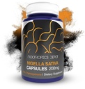 Nootropics Depot Nigella Sativa Extract Cápsulas 200mg ou 60 Contagem, conteúdo mínimo de 10% de timoquinona Extrato de óleo de semente preta, suporta saúde cerebral, memória, saúde do fígado e função imune