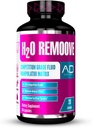 Projeto AD H2O Remove Nutural Diuretice Water Management System, contém uma fórmula poupadora de potássio projetado para promover um Drier, Leander e mais Vascular olhar físico (28 Servões)
