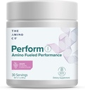 O Amino CO. - Realizar pré-treino em pó Suplemento com puro Aminoácidos EAA e sabor natural, Stevia Adoçado Pré-treino Energia Boost para homens e mulheres - Uva (6.7 oz)