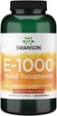 Swanson Vitamina E Tocoferóis Mistos 1000 Iu (671,1 miligramas) 250 Sgels