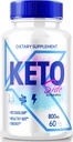 Keto Side Capsules, Suplemento Premium para apoiar estilo de vida ativo, suporte Keto totalmente natural para alcançar ajuste e corpo saudável, KetoSide Detox Pills Comentários (60 Cápsulas)