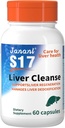 Jananl Liver Cleanse Detox & Repair Milk Thistle Liver-Liver Protection Liquid is Rich in Silymarin and FDP Cell Energy Liquid, with 15 Bottles totaling 7.5 FI oz - Clearing