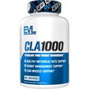 Ácido Linoleico Conjugado pílulas CLA - CLA 1000mg pílulas diet para suportar perda de peso gordura queimando músculo magro e metabolismo mais rápido - estimulante-livre CLA 1000mg pílulas de suporte de perda de gordura base de flor - 180