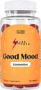 Laura Posada Mood Support Gummies Saffron Supplement 30 Contagem 100% natural Não Hormônios ou Químicos Não Crueldade Livre Mulheres Propriedade da empresa