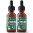 Glutationa lipossômica, Absorção superior, Suplemento de Glutationa líquida, Antioxidante poderoso, Detox de fígado, Enhancer imunológico, Sem soja, Não-GMO, Vegan & Gluten Fre, 4 fl.oz, 1500 mg