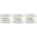 Swanson Vitamina K Creme com Menaquinone-7 - Creme para ajudar a minimizar a aparência de círculos escuros sob os olhos - Creme tópico para ajudar a nutrir e iluminar a pele - (2 Fl Oz) (3 Pack)
