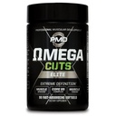PMD Sports Omega Cortes Elite Fat Loss-Muscle Definindo Fórmula - Ómega Fatty Acids, MCT's e CLA para definição e manutenção muscular - Keto Friendly para mulheres e homens - Estimulante Livre (90 Softgels)