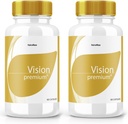 (2 Pack) Vision Premium, Suplemento Premium de suporte ocular, Vision Premium para melhorar a concentração e foco, Visão Premium pílulas totalmente naturais para olhos saudáveis, VisionPremium Reviews (120 cápsulas)