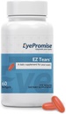 EyePromete EZ Tears Eye Vitamina - 60 Softgels, suprimentos de 30 dias - Suplemento de olhos com Omega 3s, óleo de primrose e extrato de raiz aturmérica - alvos Irritação ocular, secura, comichão e vermelhidão