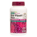 NaturezasPlus Herbal Actives Red Levedura Arroz, Extended Release - 600mg, 60 Tablets Vegan - Suplemento de ervas - Suporte de colesterol - Vegetariano, Sem glúten - 60 Servings