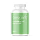 Celebrar Vitaminas Cálcio Plus – 600mg Citrato de cálcio, 600 UI Vitamina D3 & 50mg Magnésio para Cirurgia Pós-Bariátrica - Gluten-Free & Sugar-Free - 180 comprimidos não mastigáveis