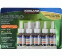 KIRKLAND Assinatura Propionato de Aler-Flo Fluticasona (Glucorticoide) 5 Garrafas x 120 Sprays Medidos 0,54 Fl OZ por Garrafa (15.8 ml x 5) 2,70 OZ Total (79 ml Total) 600 Sprays Total, 1-Pack