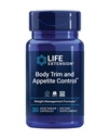 Extensão de vida Corpo Trim e controle de apetite, Lemon Verbena, Hibisco, Peso Saudável, Promove Saciedade, Gestão de Peso, Gluten Free, Non-GMO, 1-Daily, Vegetarian, 30 Cápsulas