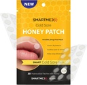 Smart Cold Patch Honey - 30 ct 12mm - Febre Tratamento Blister - Esconde protege acalma e oculta feridas frias - Bandagens Invisíveis - Ajuda a acalmar a queimadura