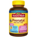 Natureza feito pré-natal com ácido fólico + DHA, vitamina pré-natal e suplemento mineral para suporte nutricional diário, 90 Softgels, fornecimento de 90 dias