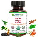 USDA mistura de açúcar de sangue orgânico Suporta o metabolismo saudável* com melão amargo, Moringa, Aloe Vera, Nopal, Extratos de papaia & Mais .