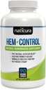 Hem-Control - Suplemento de tratamento de hemorróidas eficaz rápido - Fórmula poderosa para promover alívio de sintomas, encolhimento de hemorróidas, Desconforto de facilidade - 90 Cápsulas Vegan - Made in USA