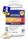 ENZYMEDICA Lypo Gold, 120 Contagem