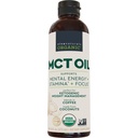 Viva Naturals Organic MCT Óleo, 16 fl oz – MCT Oil for Coffee, USDA Organic, Non-GMO, Paleo Certified & Keto Friendly, Suporta Energia & Clareza Mental