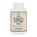 NAC Suplemento N-Acetil Cysteine (1.000mg Por Servir 500mg Por Cap, 210 Cápsulas) (Terceiro partido testado) com Odor Mascaramento Tecnologia para aumentar os níveis de Glutationa por madeira dupla
