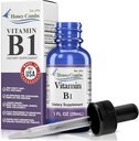 Vitamina B1 Thiamine Liquid Drops - Made in USA - Natural alta potência rápida absorção Thiamine B1 Suplemento para homens, mulheres e crianças – Vegan Fórmula - Bulk Tamanhos também disponíveis