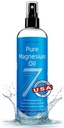 Sete Mineral Puro Pulverização de Óleo de Magnésio, Grande 12 onças, Grau USP, Força Extra, para Pés, Sono, Dor Muscular & Cãibras - Minado nos EUA