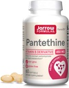 Jarrow Formulas Pantetina 450 mg - Derivado de Vitamina B5-60 Servos (Softgels) - Apoiar Saúde do Coração, Carboidrato e Metabolismo Lipídico - Precursor de Coenzima A (CoA) - Suplemento de Ácido Pantotênico
