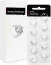 Vent duplo 10mm-Hearing Aid Domes for Oticon Minifit, Oticon Hearing Aid Supplies, Replacements Parts Accessories Universal Oticon Domes for Hearing Aids Cleaning Kits (10 Pcs)