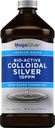 Gotas de líquido de prata coloidal de rocha piping 16 Fl Oz 10 PPM