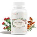 CheezhengHimalaya Rhodiola e Goji Berry Suplemento Diário, Suporte Energia, Calmidade Mental, Immunity Boost, Melhora a Imunidade, Melhora a Utilização de Oxigênio, Ervas Naturais Tibetanas, 90 Cápsulas Veggie