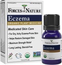 Forças da Natureza Eczema Controle, Sensitivo, Seco e Comichão alívio da pele, Esteróide-livre de cuidados da pele para Flare-Ups, Eczema Tratamento para Adultos, Medicina Orgânica Homeopática, Fast-Acting, 11ml (0,37 fl oz)